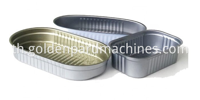 ความเร็วต่ำ 2 ชิ้น DRD Sardine/ Tuna Tin สามารถสร้างสายการผลิตเครื่องจักร